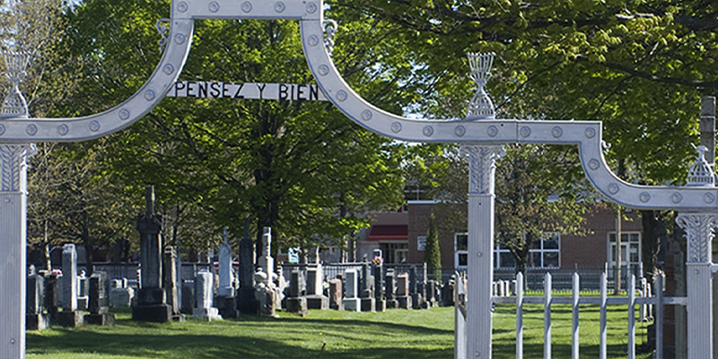 Les cimetières Portneuf Est - LCPE